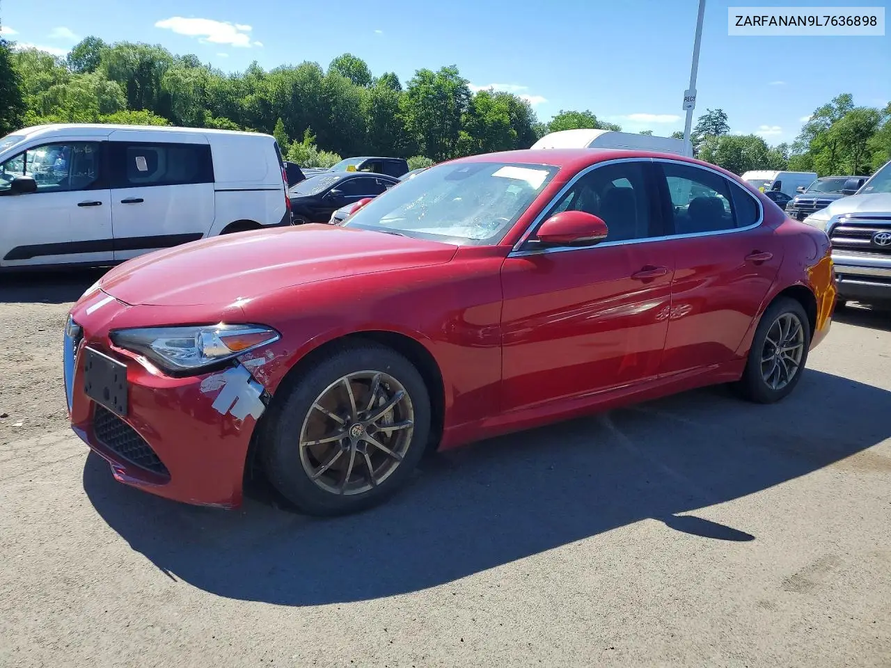 2020 Alfa Romeo Giulia VIN: ZARFANAN9L7636898 Lot: 57191976