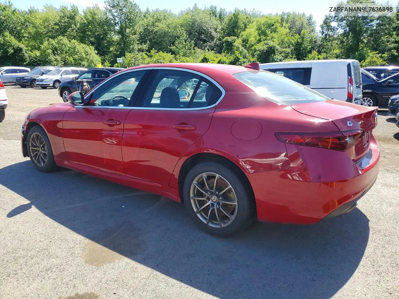2020 Alfa Romeo Giulia VIN: ZARFANAN9L7636898 Lot: 57191976