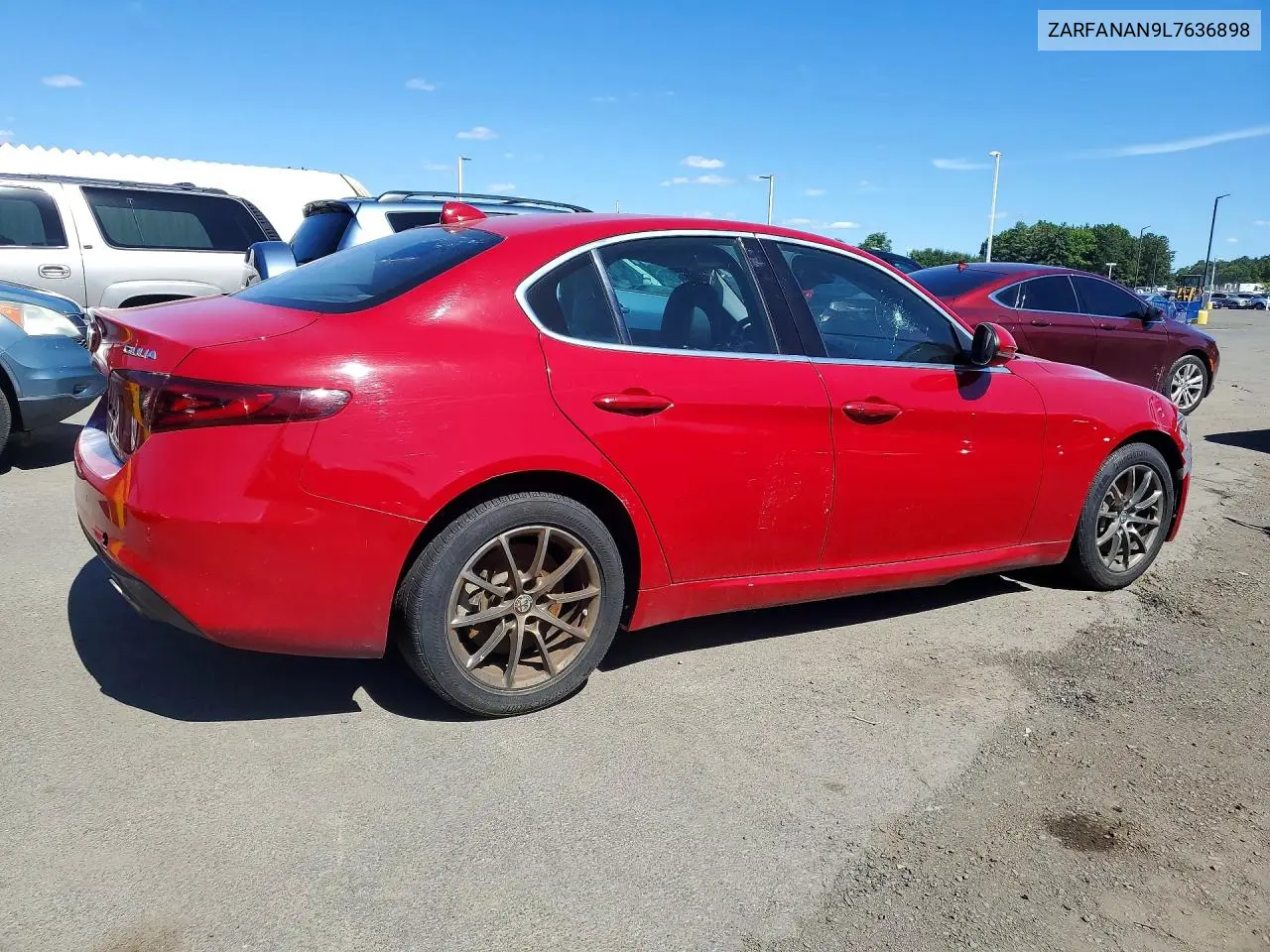 2020 Alfa Romeo Giulia VIN: ZARFANAN9L7636898 Lot: 57191976