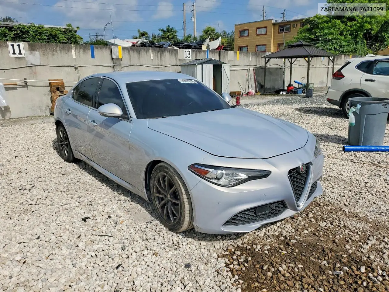 2020 Alfa Romeo Giulia VIN: ZARFAMAN6L7631099 Lot: 60491816