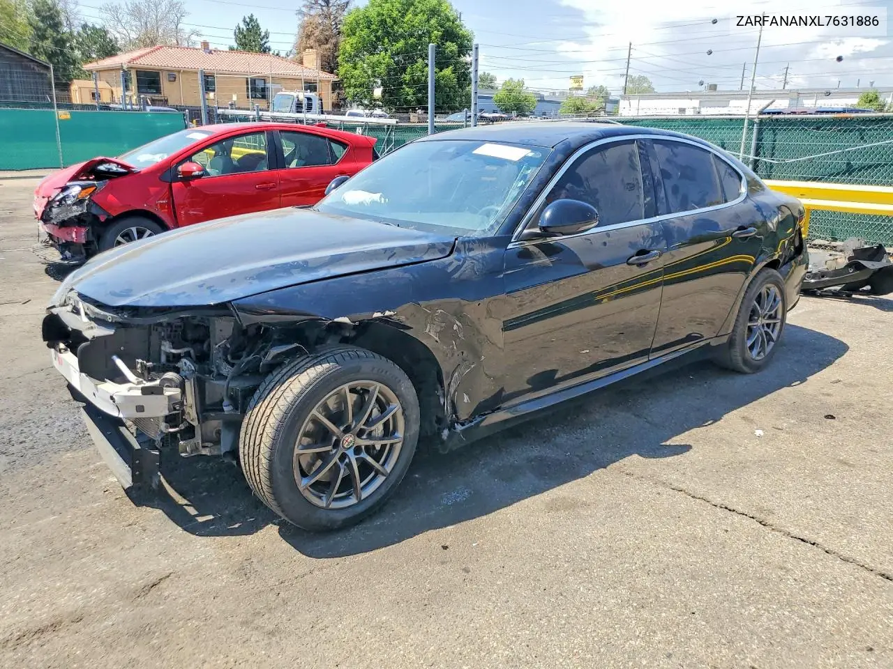 2020 Alfa Romeo Giulia VIN: ZARFANANXL7631886 Lot: 61819926