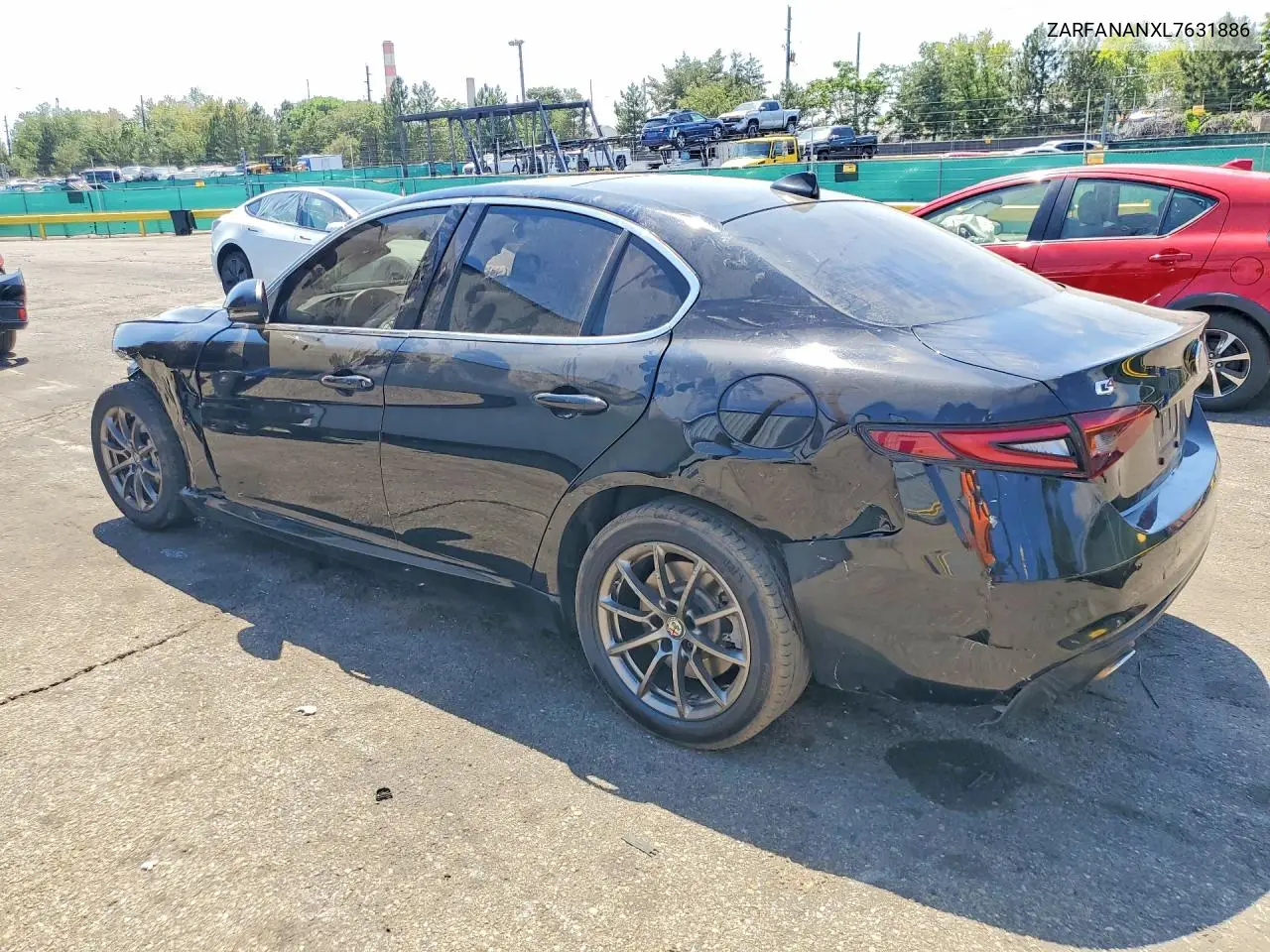 2020 Alfa Romeo Giulia VIN: ZARFANANXL7631886 Lot: 61819926