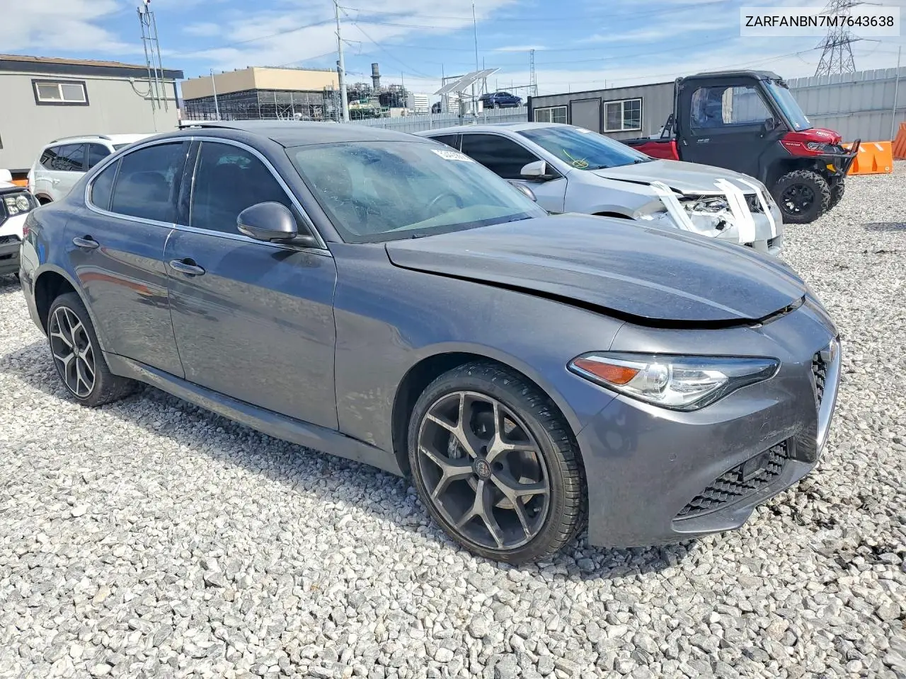 2021 Alfa Romeo Giulia VIN: ZARFANBN7M7643638 Lot: 53428866