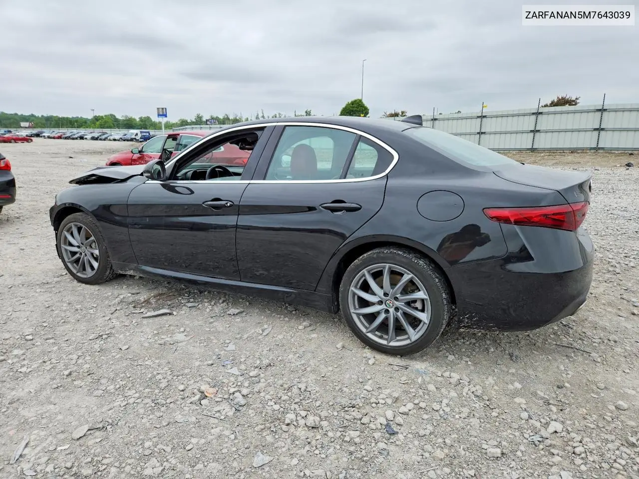 2021 Alfa Romeo Giulia Sport VIN: ZARFANAN5M7643039 Lot: 54493456