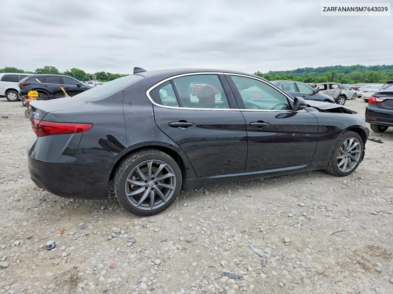 2021 Alfa Romeo Giulia Sport VIN: ZARFANAN5M7643039 Lot: 54493456