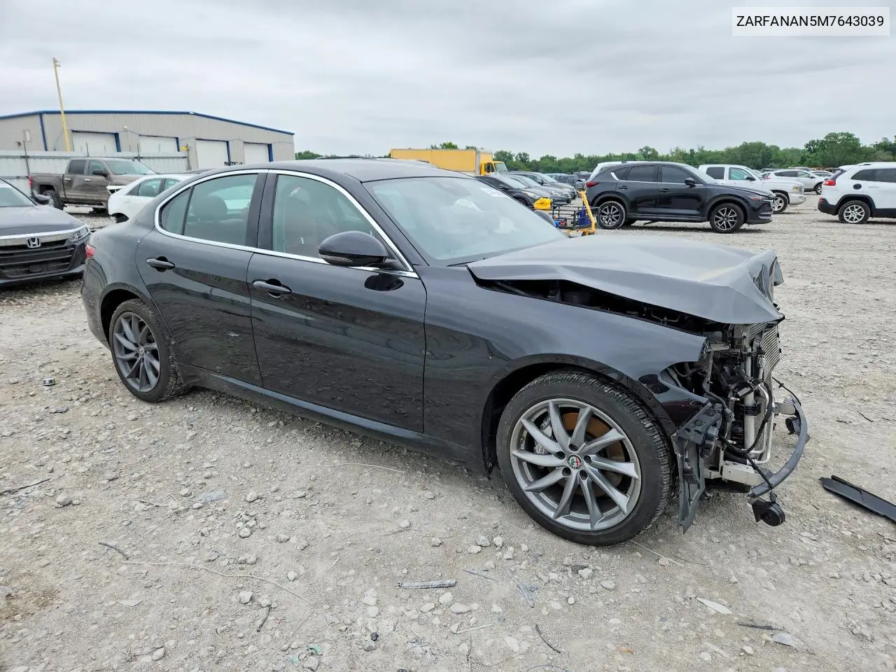 2021 Alfa Romeo Giulia Sport VIN: ZARFANAN5M7643039 Lot: 54493456