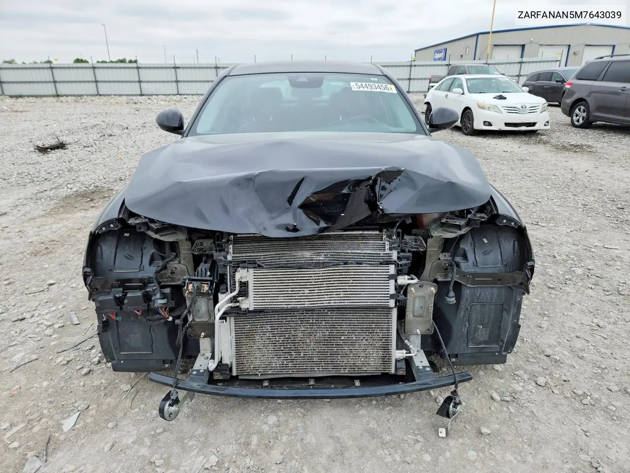 2021 Alfa Romeo Giulia Sport VIN: ZARFANAN5M7643039 Lot: 54493456