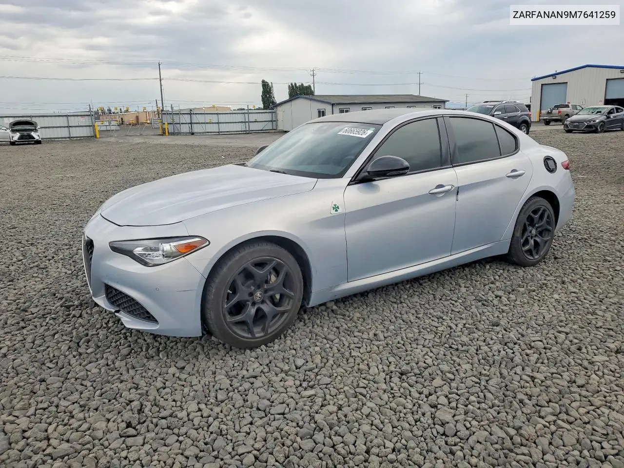 2021 Alfa Romeo Giulia Sport VIN: ZARFANAN9M7641259 Lot: 60665926