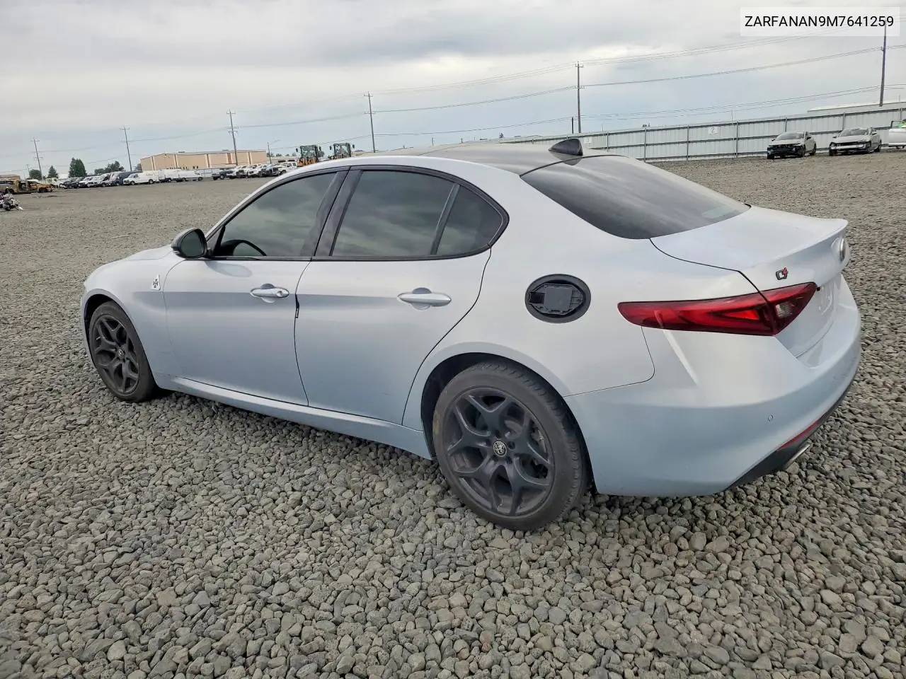 2021 Alfa Romeo Giulia Sport VIN: ZARFANAN9M7641259 Lot: 60665926