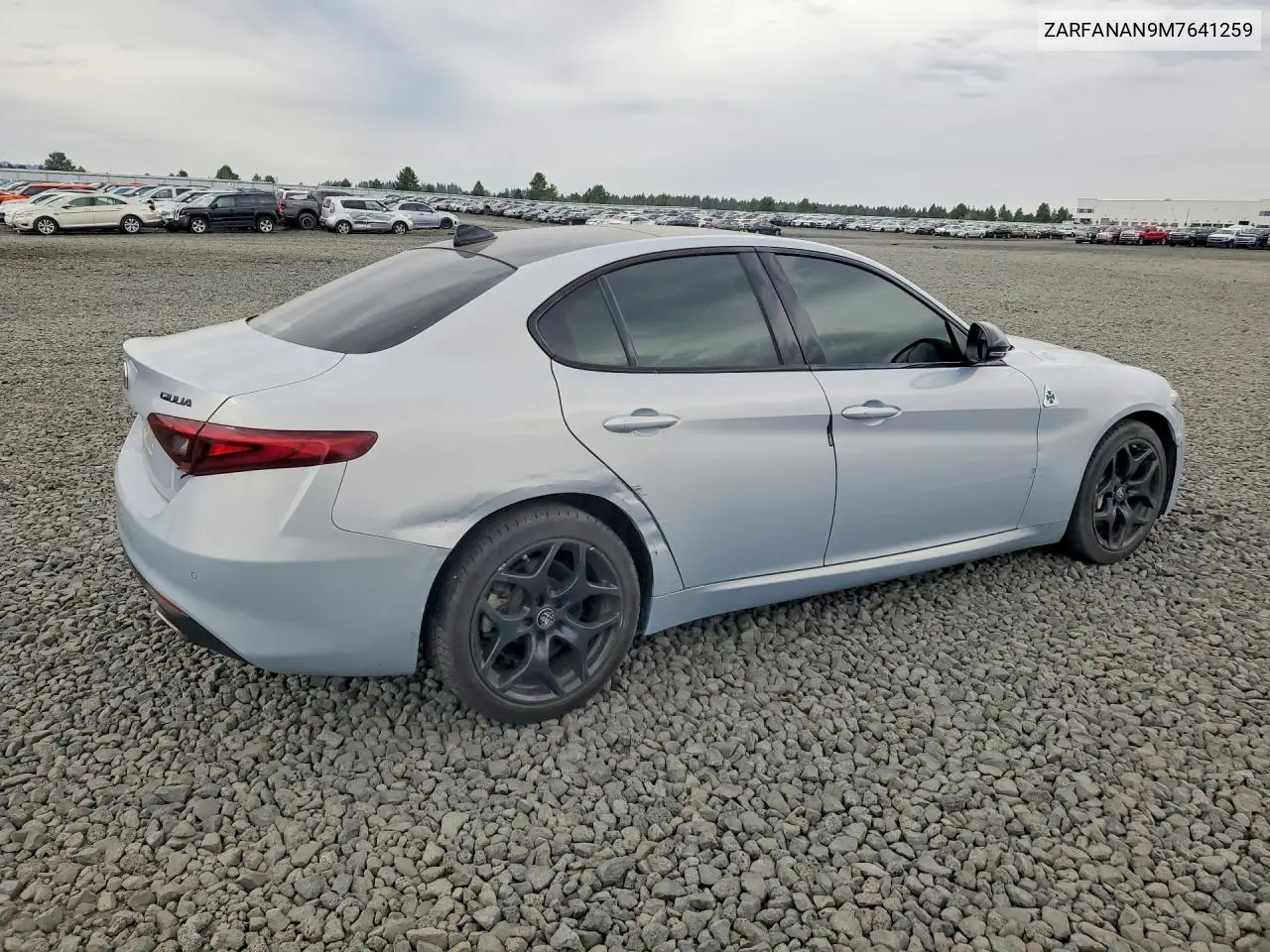 2021 Alfa Romeo Giulia Sport VIN: ZARFANAN9M7641259 Lot: 60665926