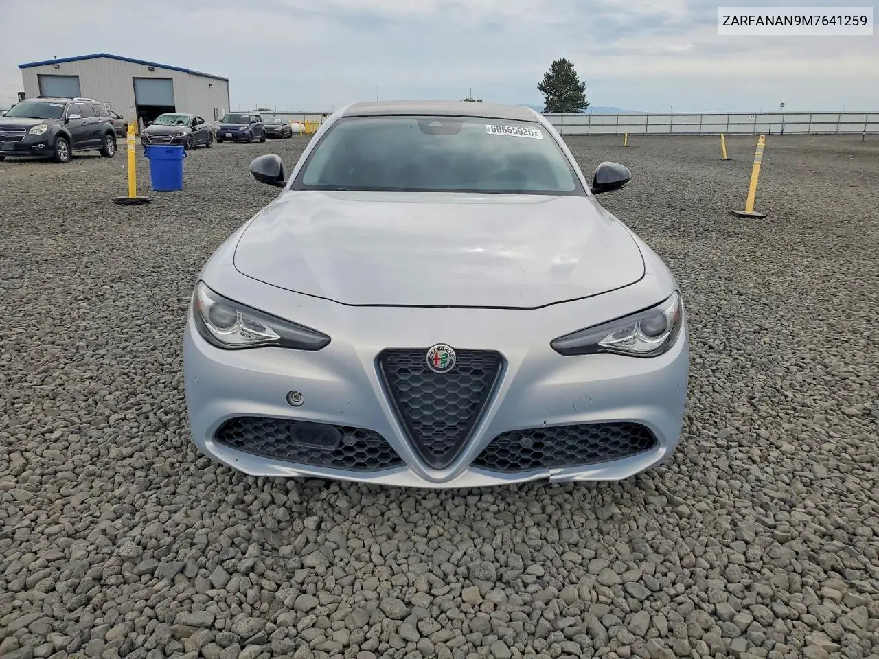 2021 Alfa Romeo Giulia Sport VIN: ZARFANAN9M7641259 Lot: 60665926