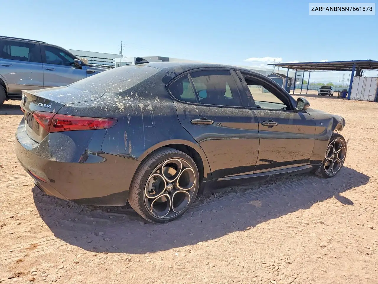 2022 Alfa Romeo Giulia Super VIN: ZARFANBN5N7661878 Lot: 50515236