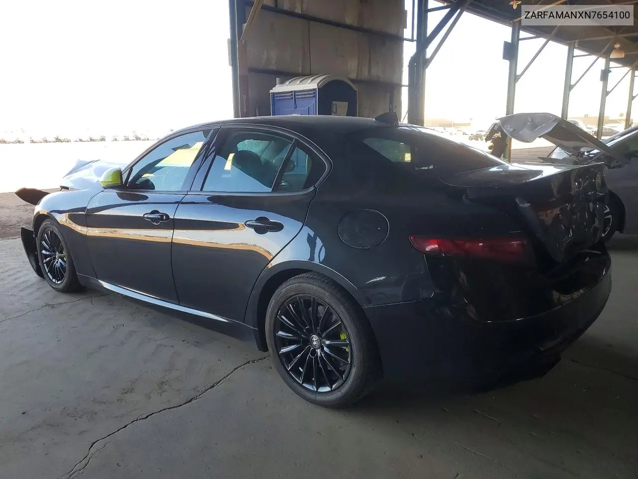 2022 Alfa Romeo Giulia VIN: ZARFAMANXN7654100 Lot: 55783546