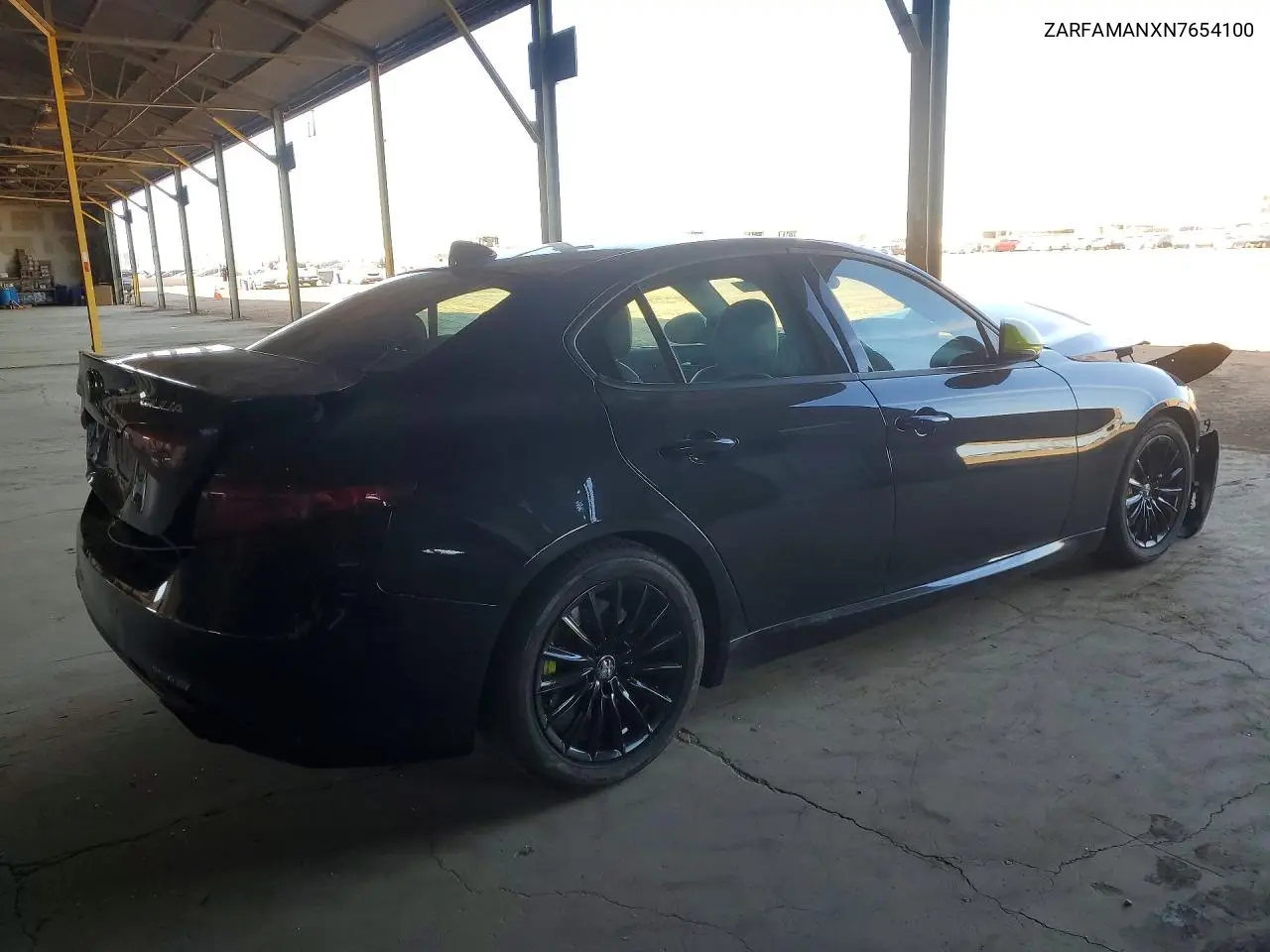 2022 Alfa Romeo Giulia VIN: ZARFAMANXN7654100 Lot: 55783546