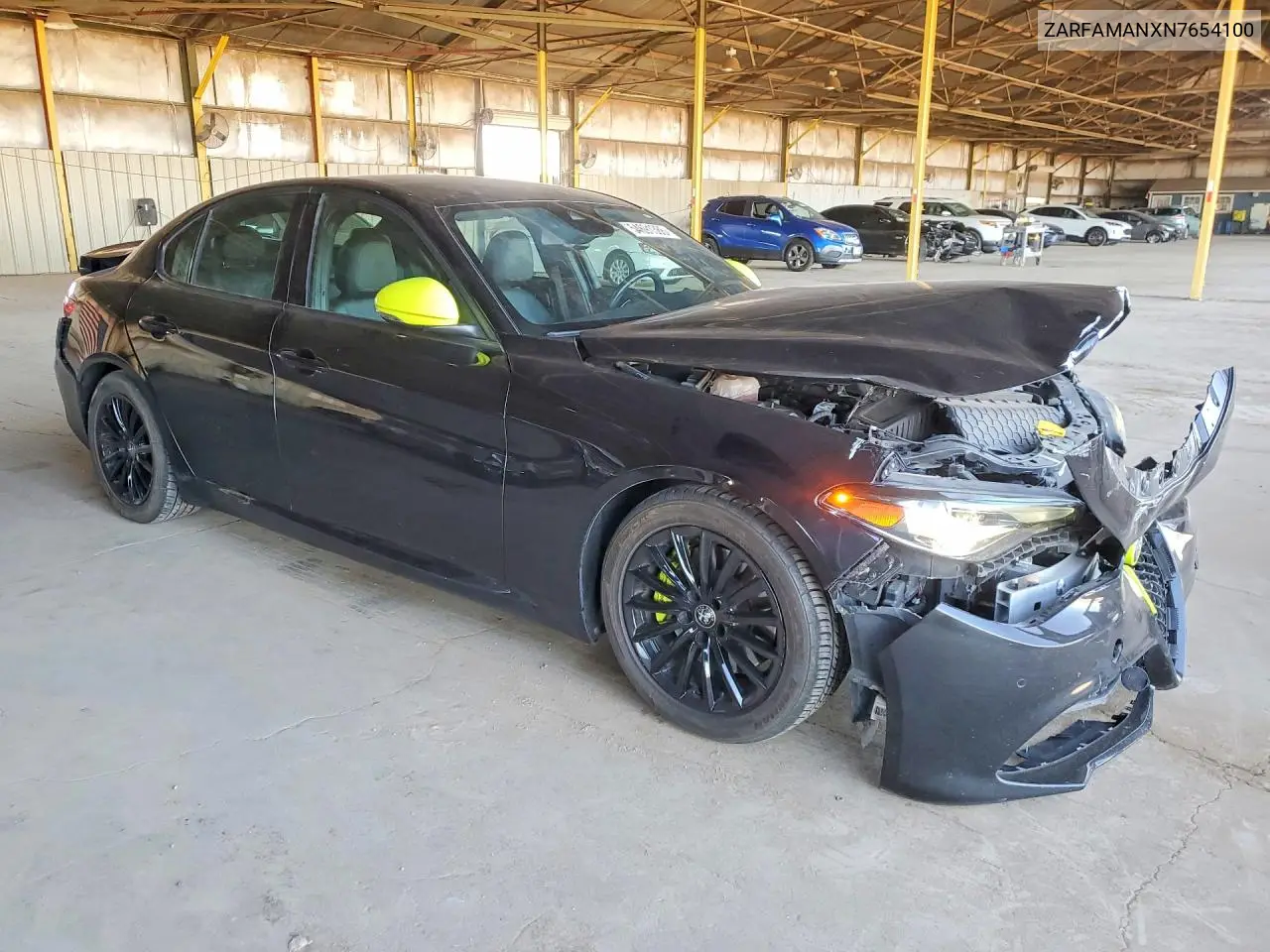 2022 Alfa Romeo Giulia VIN: ZARFAMANXN7654100 Lot: 55783546
