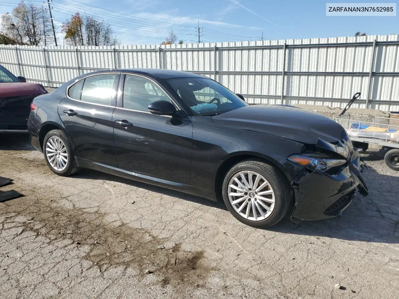 ZARFANAN3N7652985 2022 Alfa Romeo Giulia