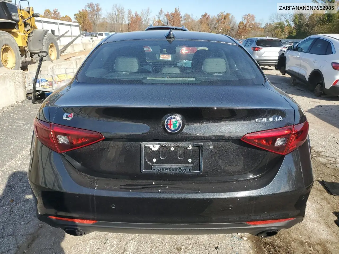 ZARFANAN3N7652985 2022 Alfa Romeo Giulia
