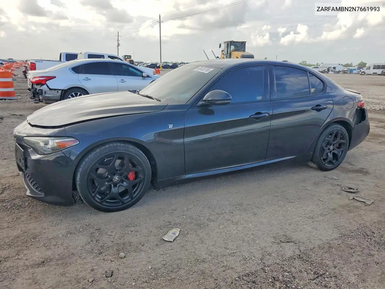 2022 Alfa Romeo Giulia Super/Super Sport VIN: ZARFAMBN2N7661993 Lot: 60436786