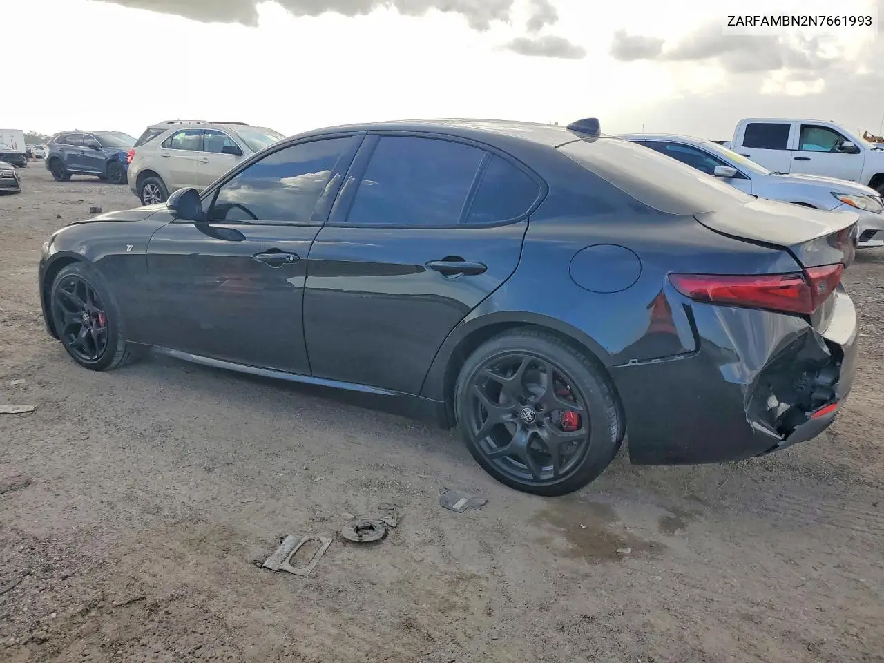 2022 Alfa Romeo Giulia Super/Super Sport VIN: ZARFAMBN2N7661993 Lot: 60436786
