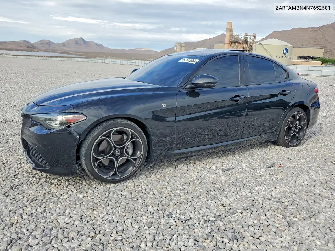 2022 Alfa Romeo Giulia Super VIN: ZARFAMBN4N7652681 Lot: 61185966