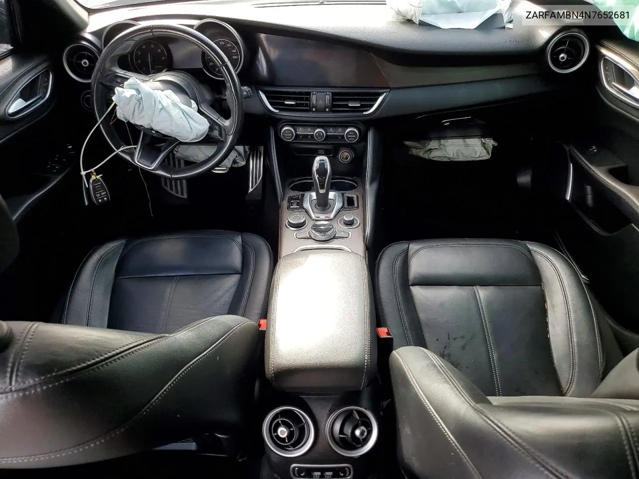 2022 Alfa Romeo Giulia Super VIN: ZARFAMBN4N7652681 Lot: 61185966