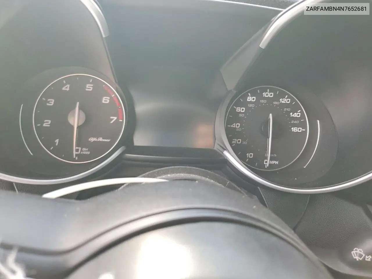 2022 Alfa Romeo Giulia Super VIN: ZARFAMBN4N7652681 Lot: 61185966
