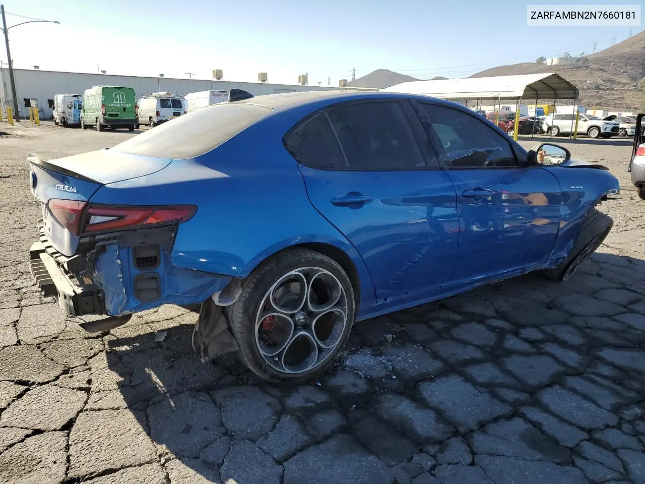 ZARFAMBN2N7660181 2022 Alfa Romeo Giulia Super