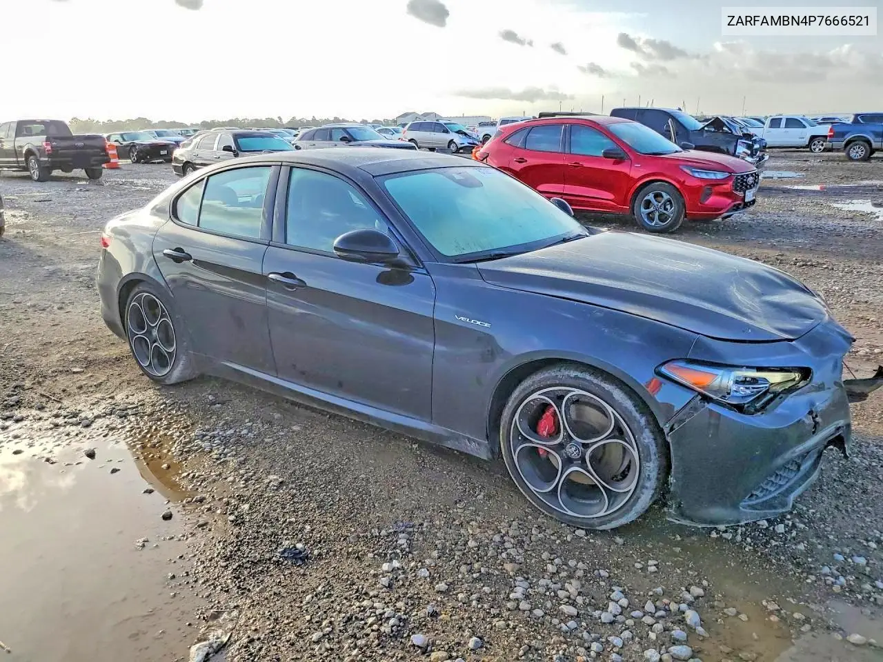 2023 Alfa Romeo Giulia Ti VIN: ZARFAMBN4P7666521 Lot: 61305906