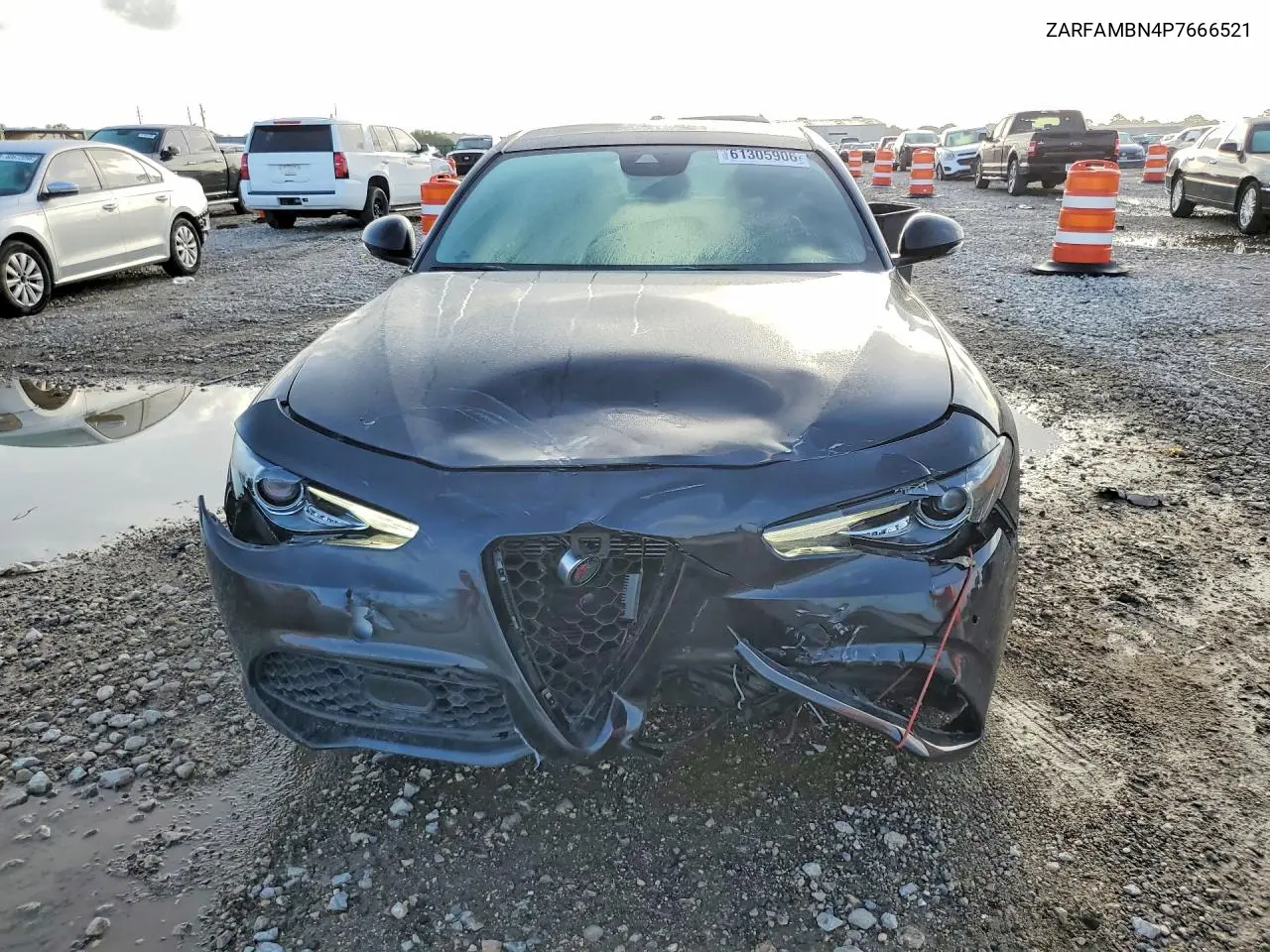 2023 Alfa Romeo Giulia Ti VIN: ZARFAMBN4P7666521 Lot: 61305906