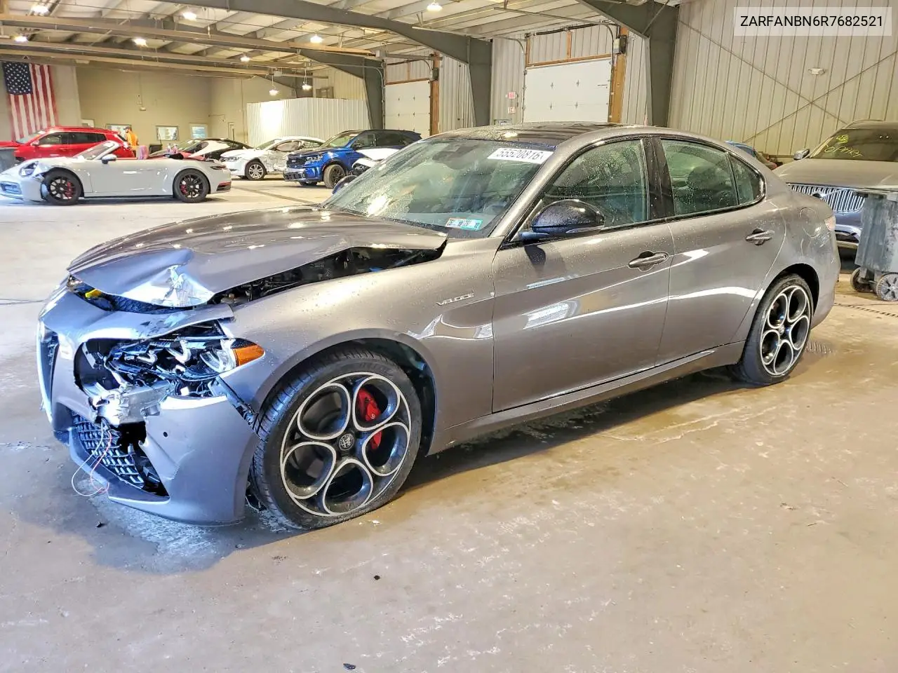 2024 Alfa Romeo Giulia Ti VIN: ZARFANBN6R7682521 Lot: 55520816