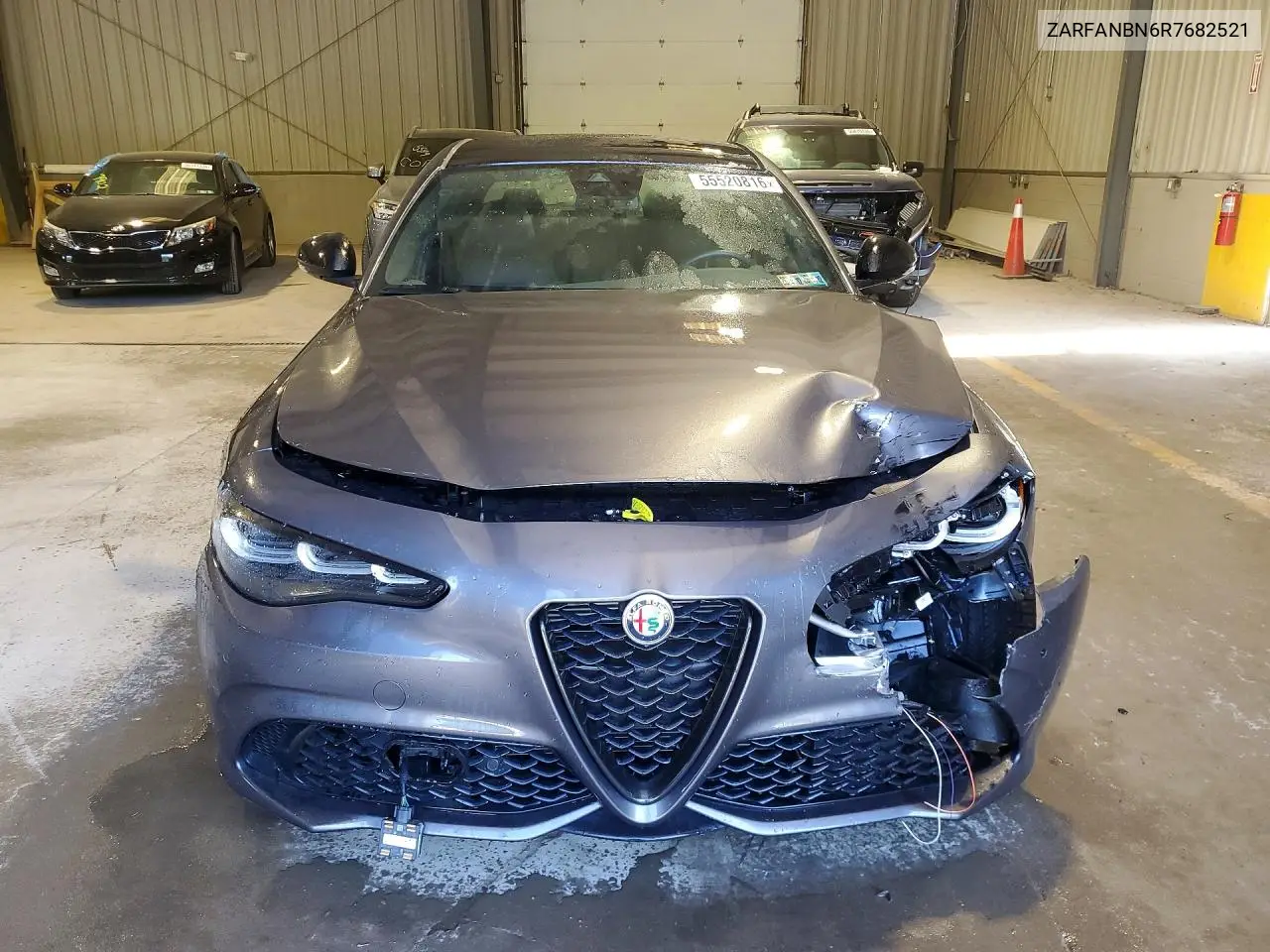 2024 Alfa Romeo Giulia Ti VIN: ZARFANBN6R7682521 Lot: 55520816