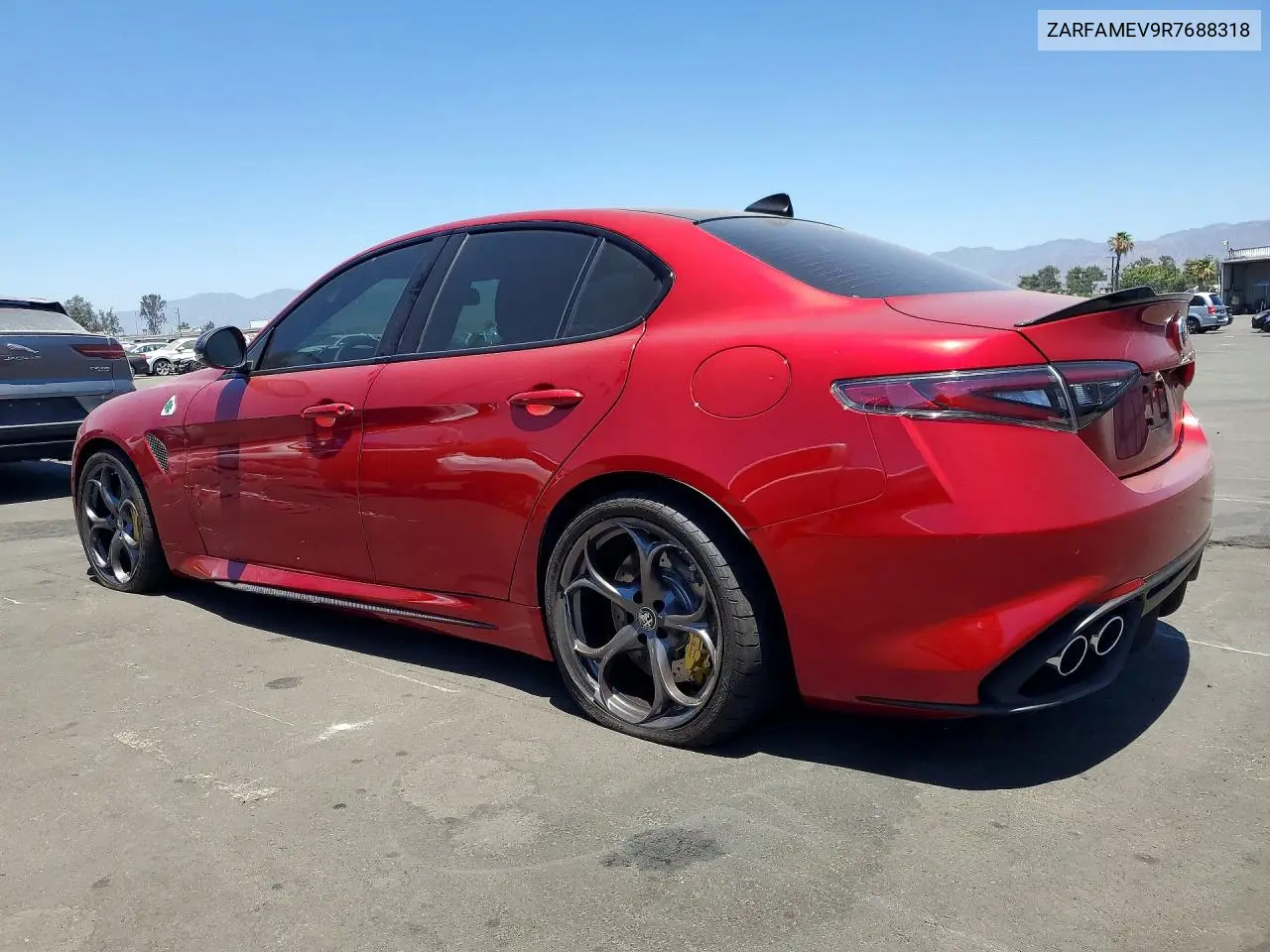 2024 Alfa Romeo Giulia Quadrifoglio VIN: ZARFAMEV9R7688318 Lot: 57427536