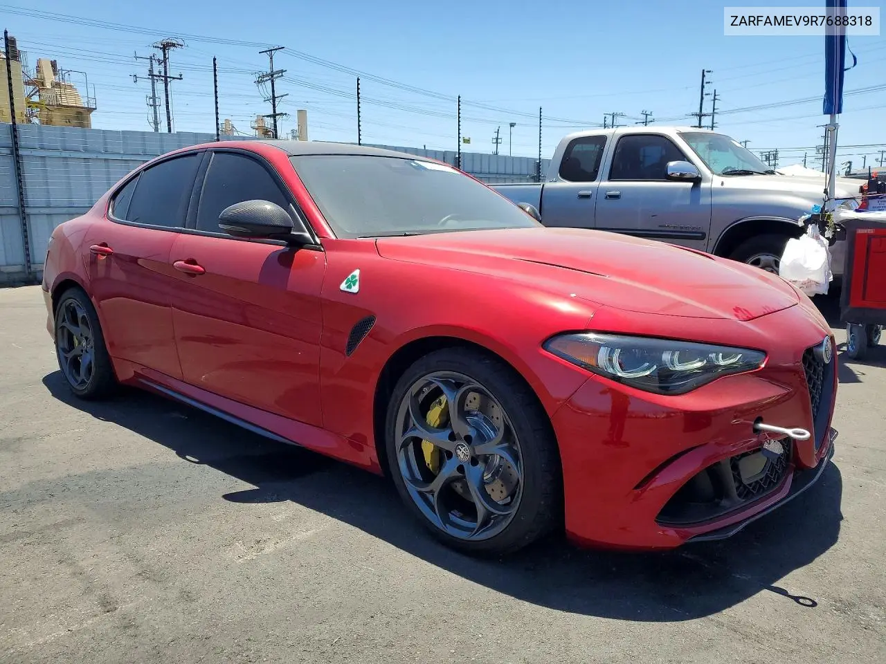 2024 Alfa Romeo Giulia Quadrifoglio VIN: ZARFAMEV9R7688318 Lot: 57427536