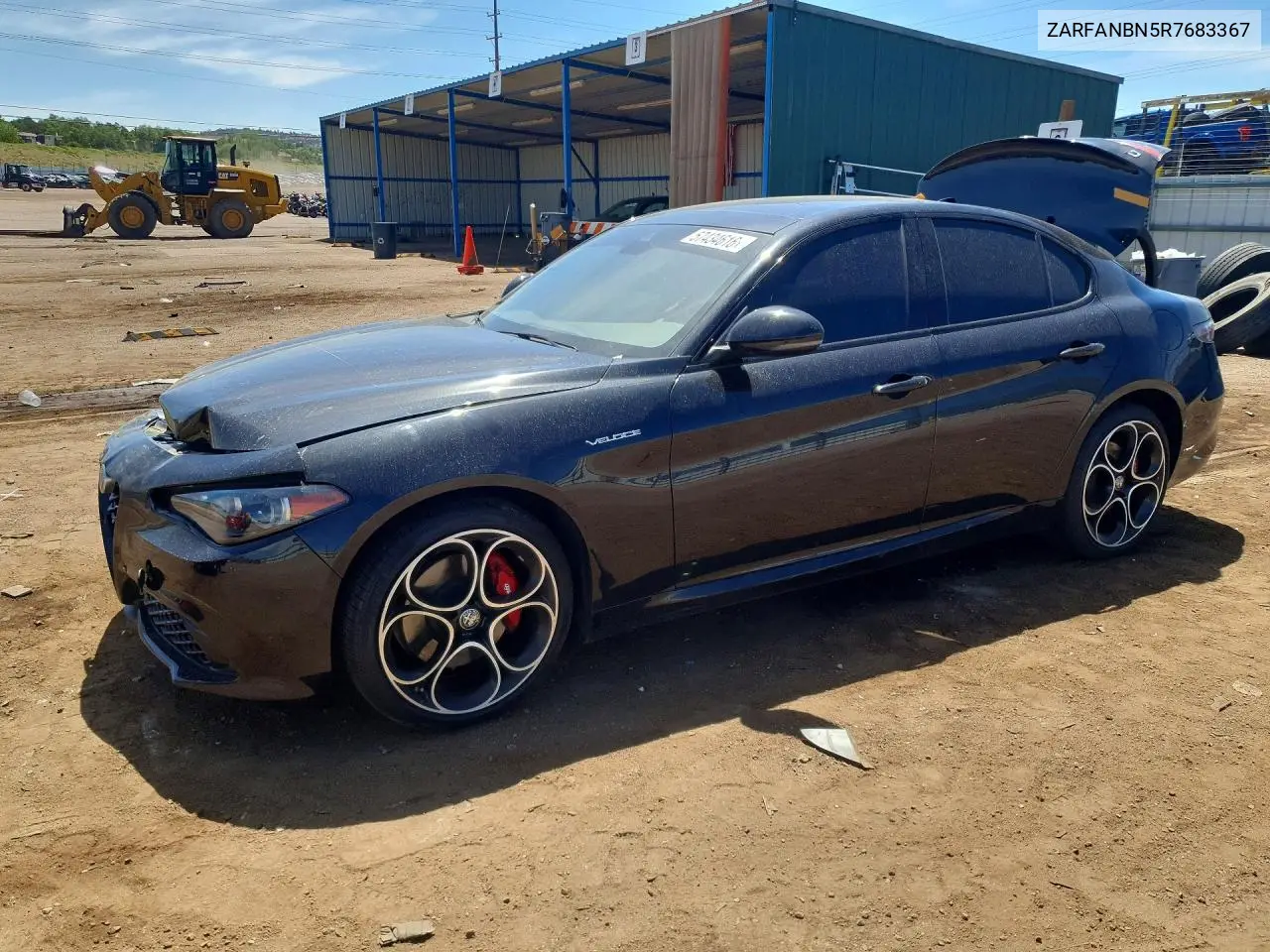 2024 Alfa Romeo Giulia Ti VIN: ZARFANBN5R7683367 Lot: 57434616