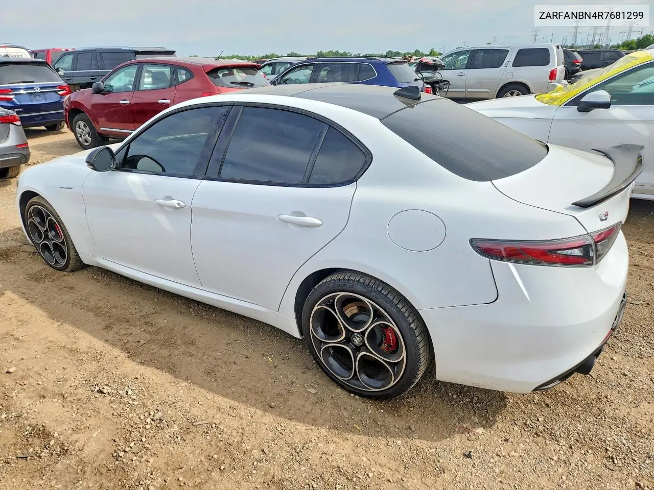 2024 Alfa Romeo Giulia Ti VIN: ZARFANBN4R7681299 Lot: 60740966