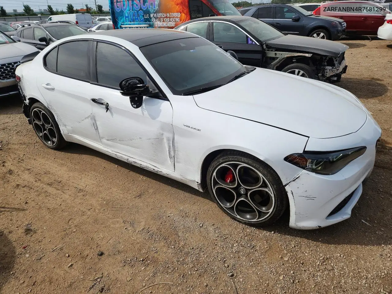 2024 Alfa Romeo Giulia Ti VIN: ZARFANBN4R7681299 Lot: 60740966