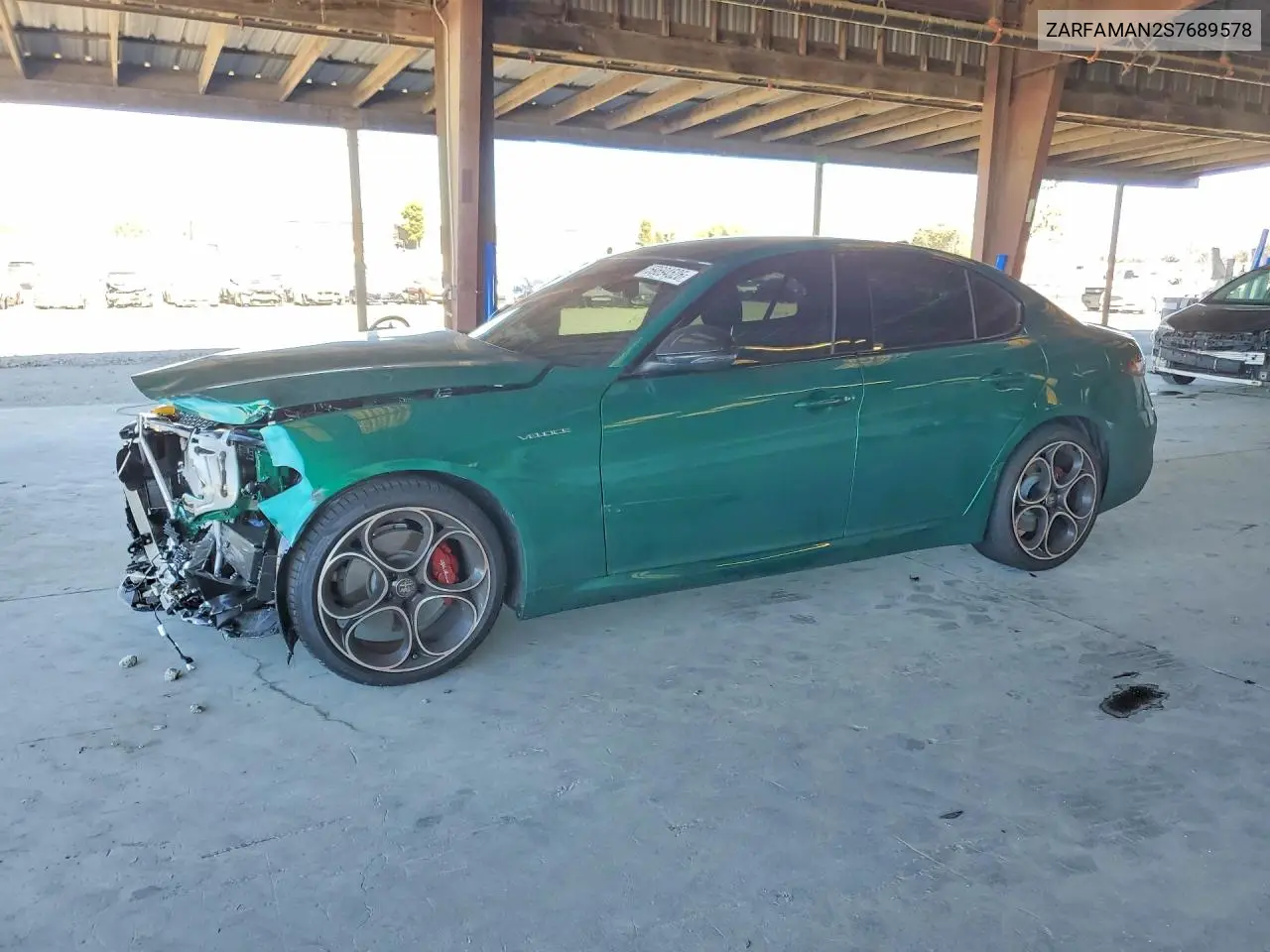 2025 Alfa Romeo Giulia Base VIN: ZARFAMAN2S7689578 Lot: 59694526