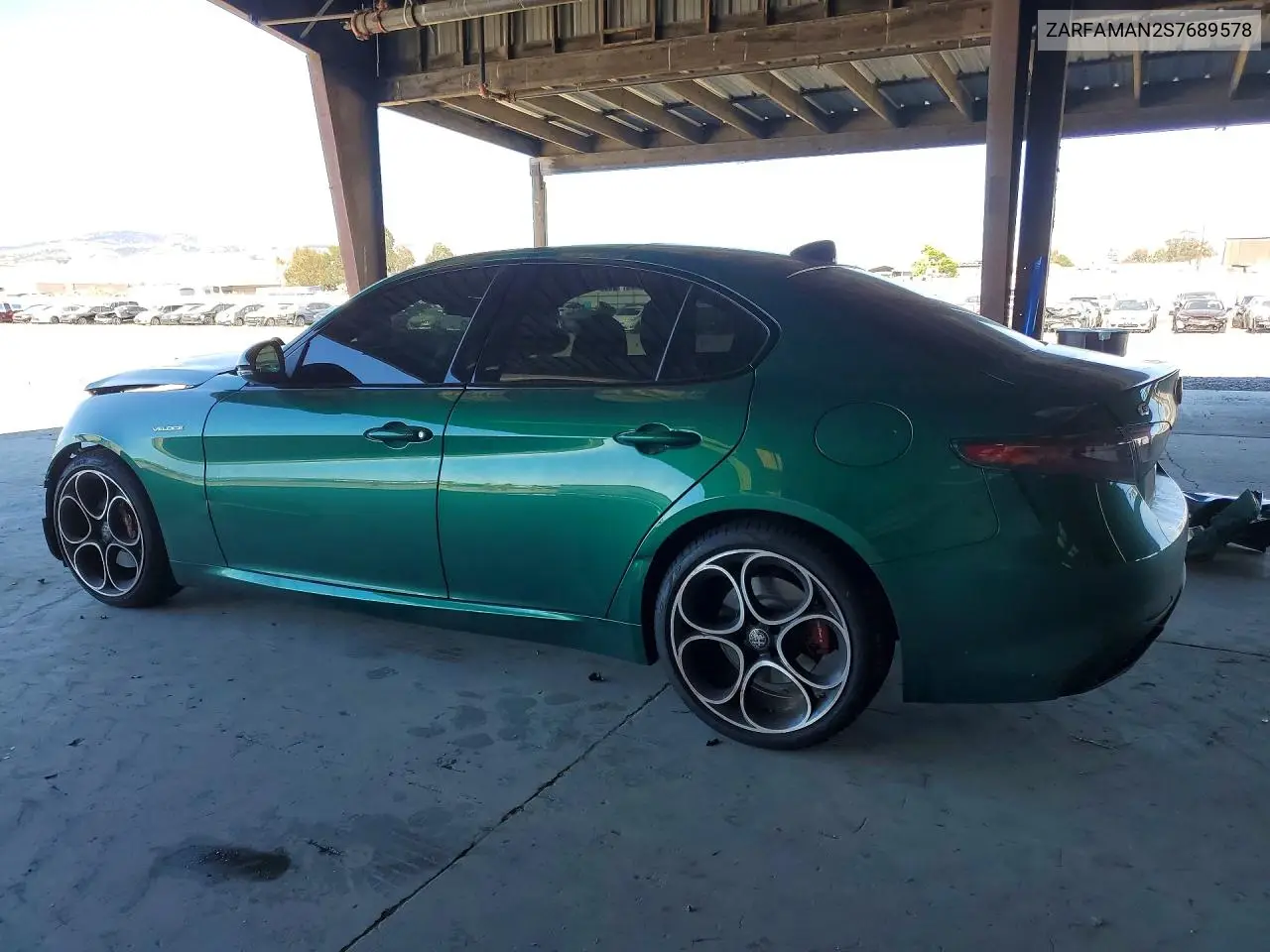 2025 Alfa Romeo Giulia Base VIN: ZARFAMAN2S7689578 Lot: 59694526