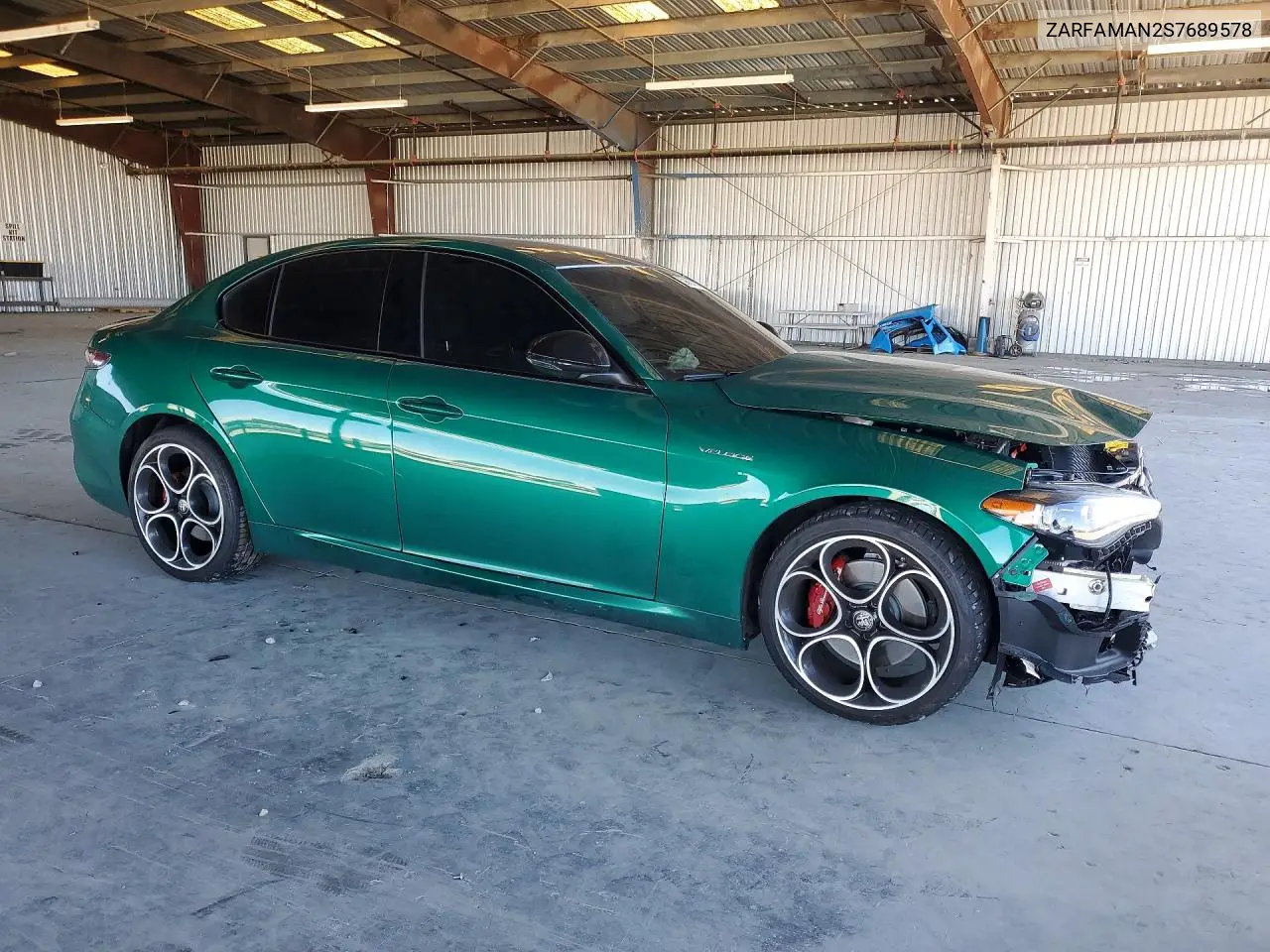 2025 Alfa Romeo Giulia Base VIN: ZARFAMAN2S7689578 Lot: 59694526