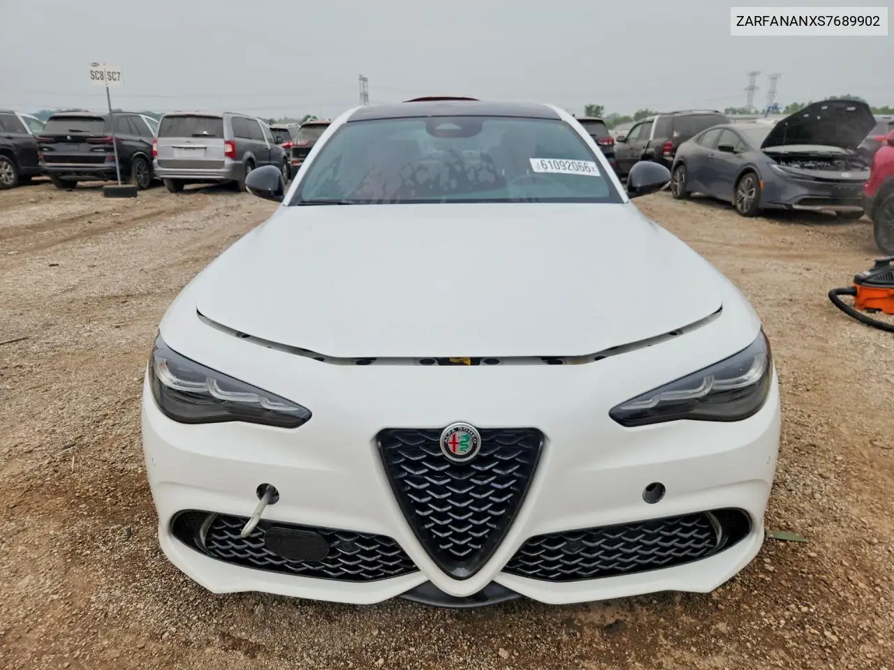2025 Alfa Romeo Giulia Base VIN: ZARFANANXS7689902 Lot: 61092066