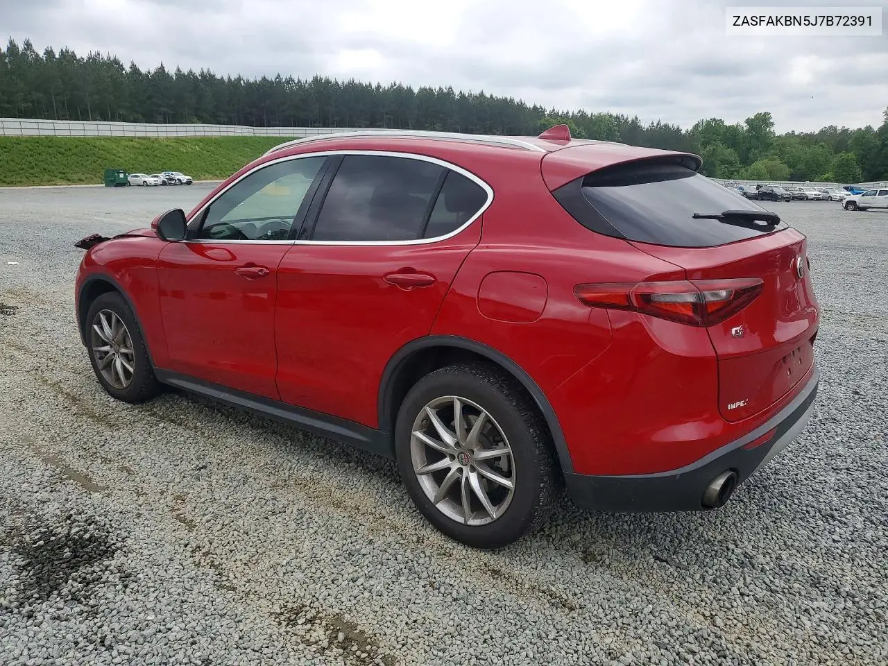 2018 Alfa Romeo Stelvio Ti VIN: ZASFAKBN5J7B72391 Lot: 51141936