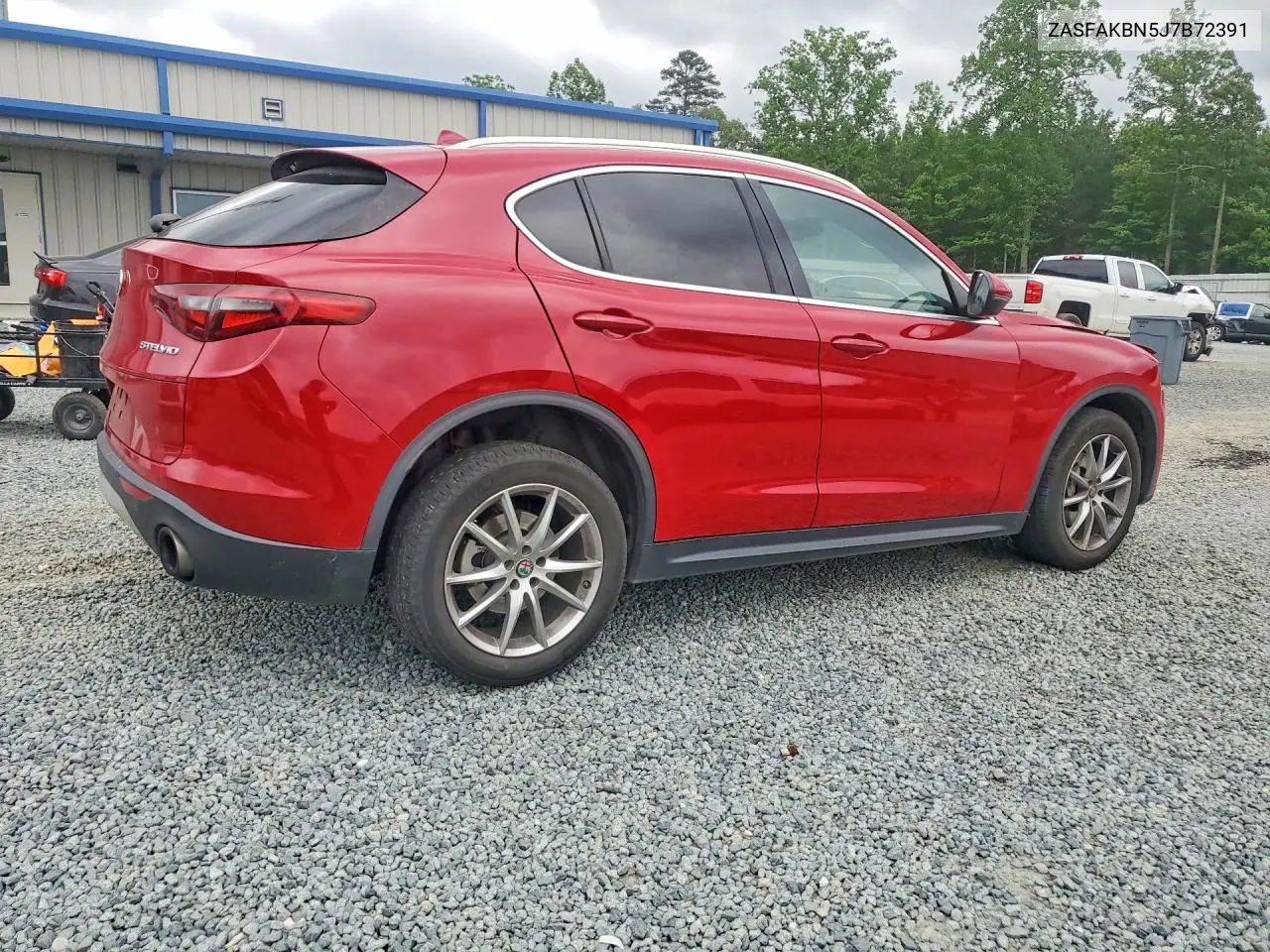 2018 Alfa Romeo Stelvio Ti VIN: ZASFAKBN5J7B72391 Lot: 51141936