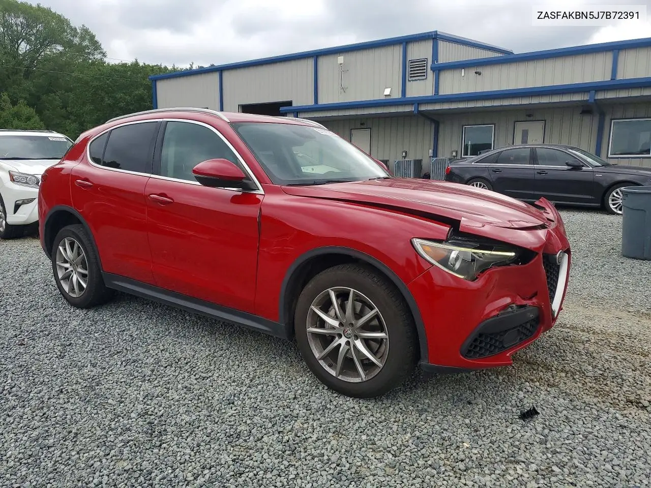2018 Alfa Romeo Stelvio Ti VIN: ZASFAKBN5J7B72391 Lot: 51141936