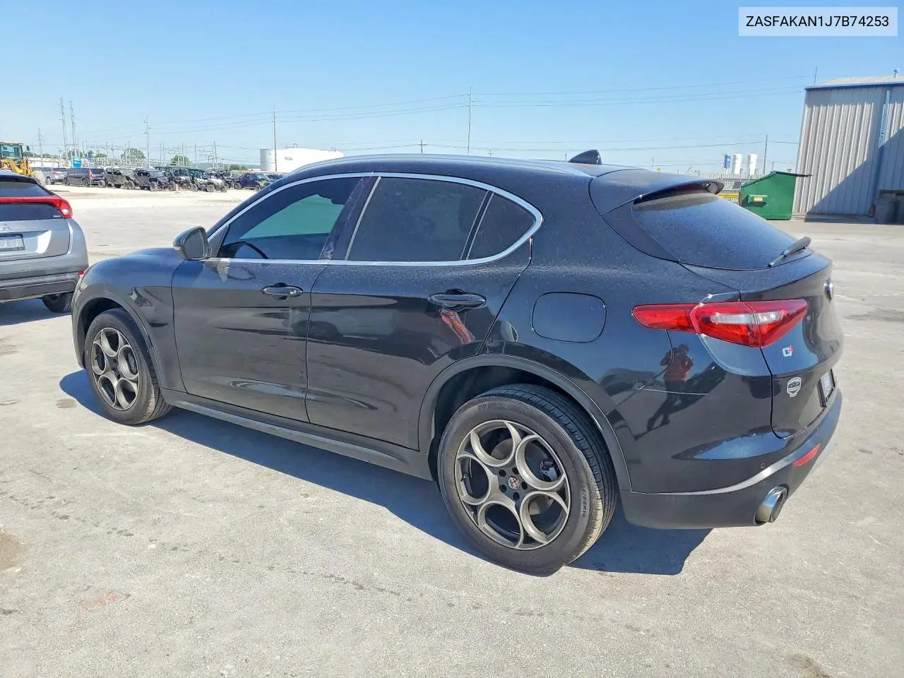 2018 Alfa Romeo Stelvio VIN: ZASFAKAN1J7B74253 Lot: 51956996