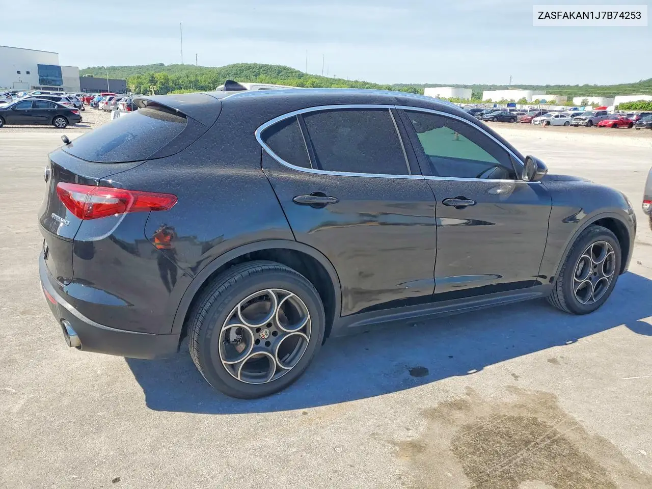 2018 Alfa Romeo Stelvio VIN: ZASFAKAN1J7B74253 Lot: 51956996