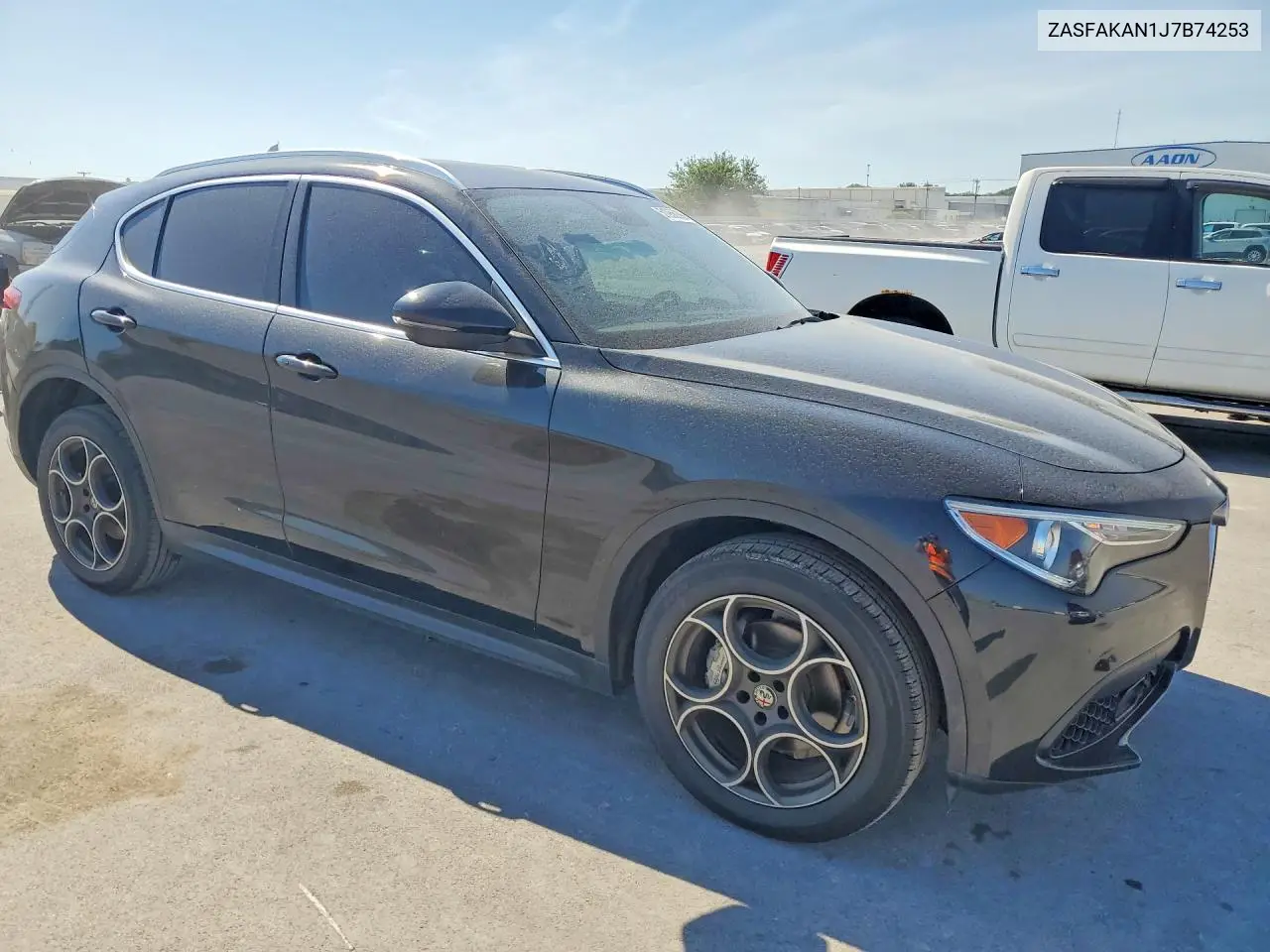 2018 Alfa Romeo Stelvio VIN: ZASFAKAN1J7B74253 Lot: 51956996