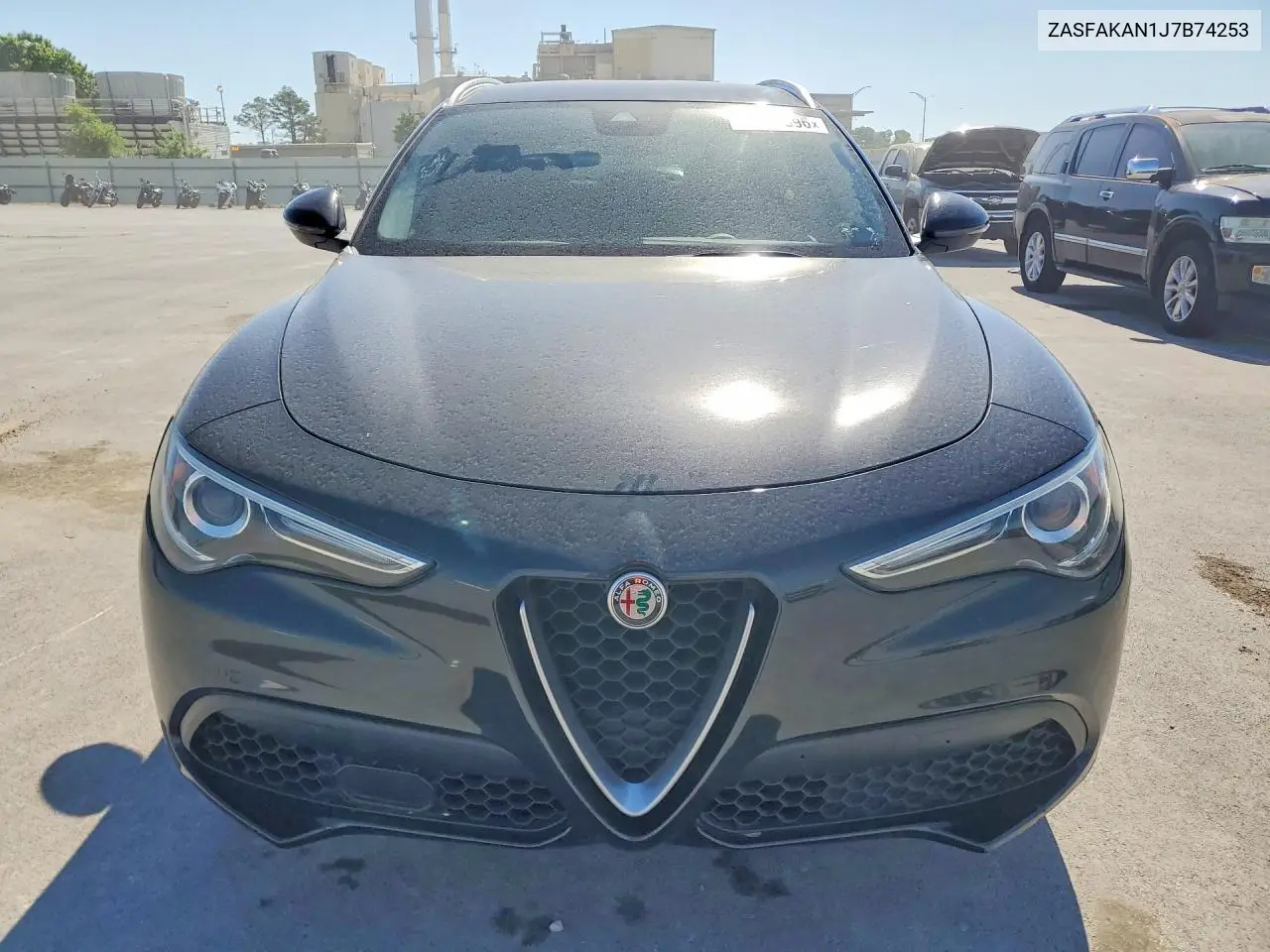 2018 Alfa Romeo Stelvio VIN: ZASFAKAN1J7B74253 Lot: 51956996