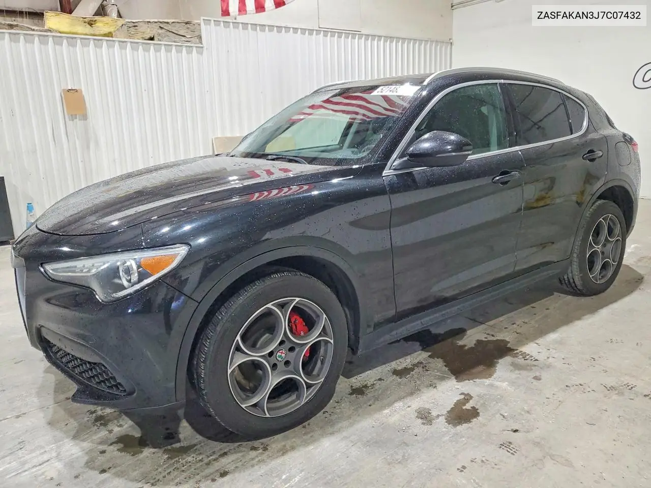 2018 Alfa Romeo Stelvio VIN: ZASFAKAN3J7C07432 Lot: 52148836