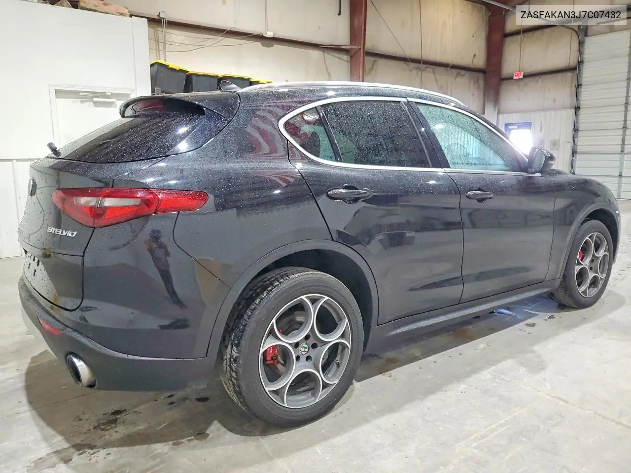 2018 Alfa Romeo Stelvio VIN: ZASFAKAN3J7C07432 Lot: 52148836