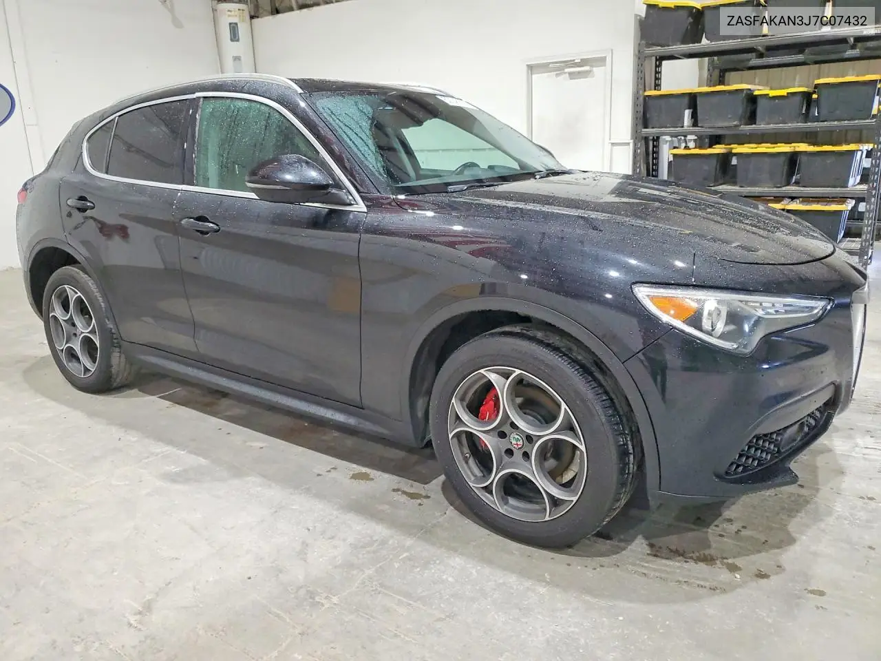 2018 Alfa Romeo Stelvio VIN: ZASFAKAN3J7C07432 Lot: 52148836